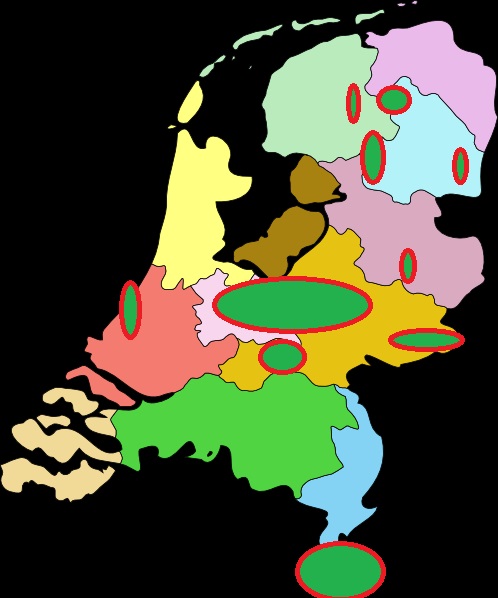 kaart nederland_wintereik